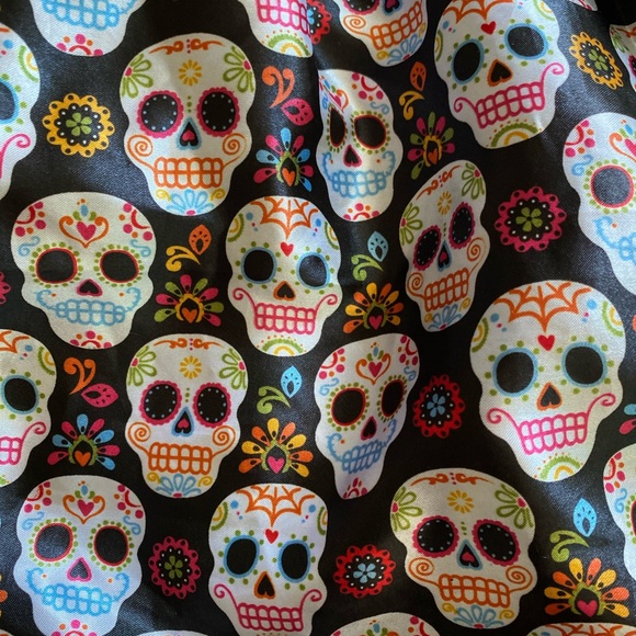 DAY OF THE DEAD DRESS SIZE MEDIUM 🌟EUC🌟 - Picture 7 of 12